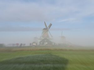 windmille at zaanse schans